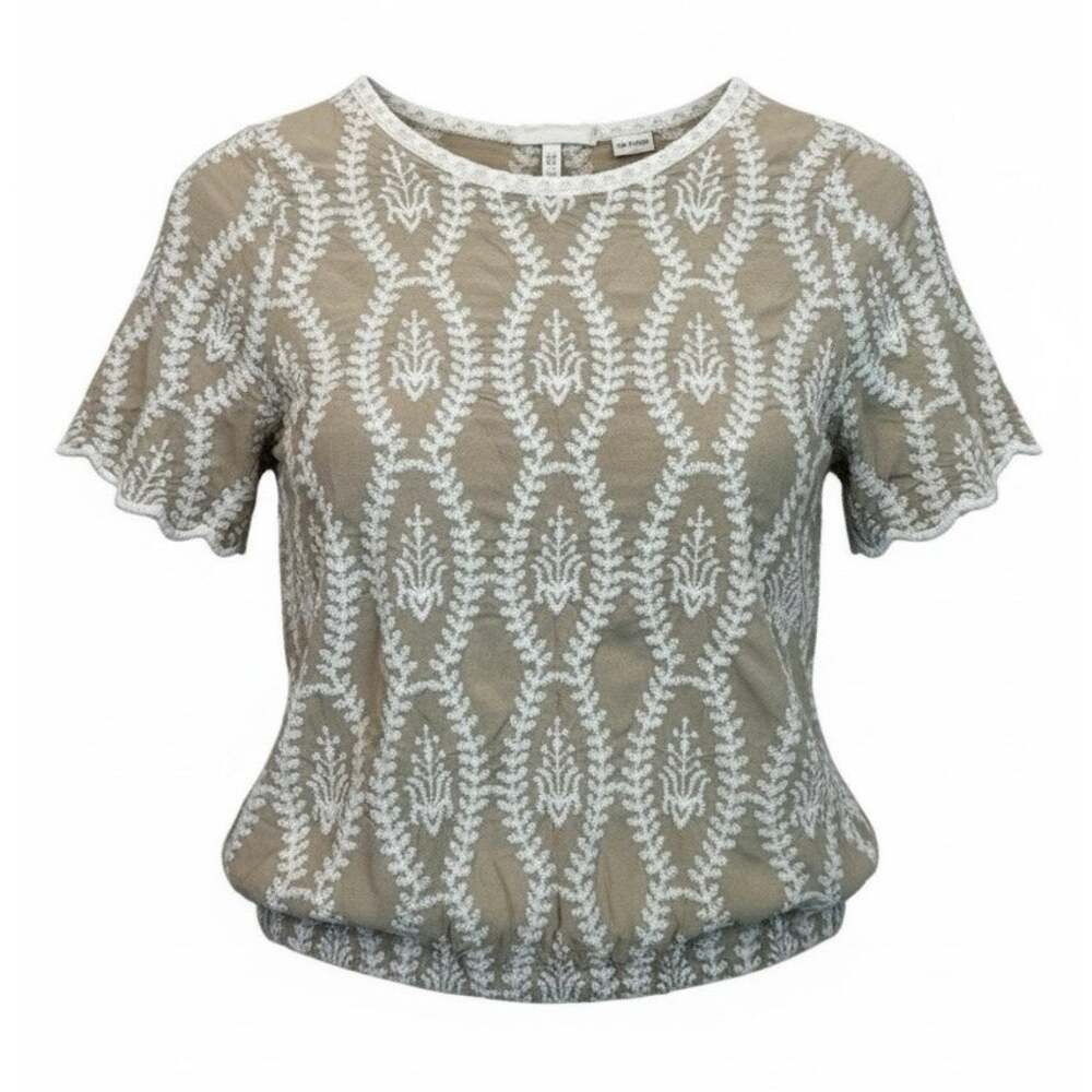 Womens Boho Bohemian Blouse Shirt Top Cottage Indie Fairy Festival Hippie Small